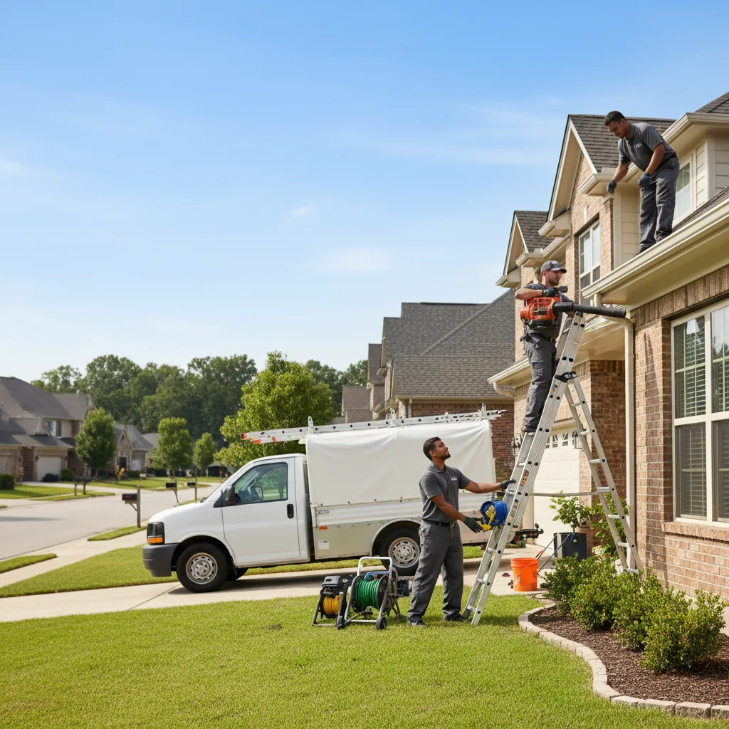 Home Gutter Service in Lefors, TX near me